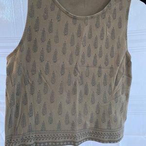 UO forest green tank top